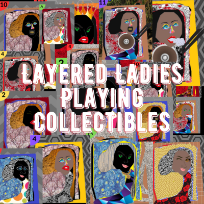 Layered Ladies Playing Collectibles